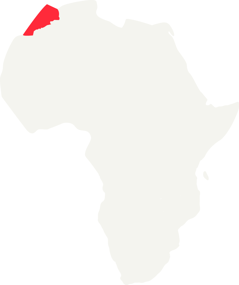 Map of Morocco